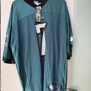 Philadelphia Eagles Michael Vick vintage Men's Teal Football Jersey